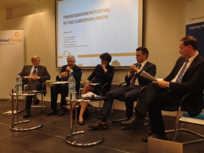Wolfgang Schüssel; Fabrizio Saccomanni; Sylvie Goulard; Leonhard Birnbaum; Christian Helmenstein